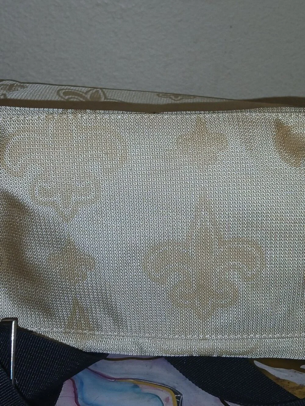 New Orleans Saints Messenger Diaper Bag Insulated Compartment